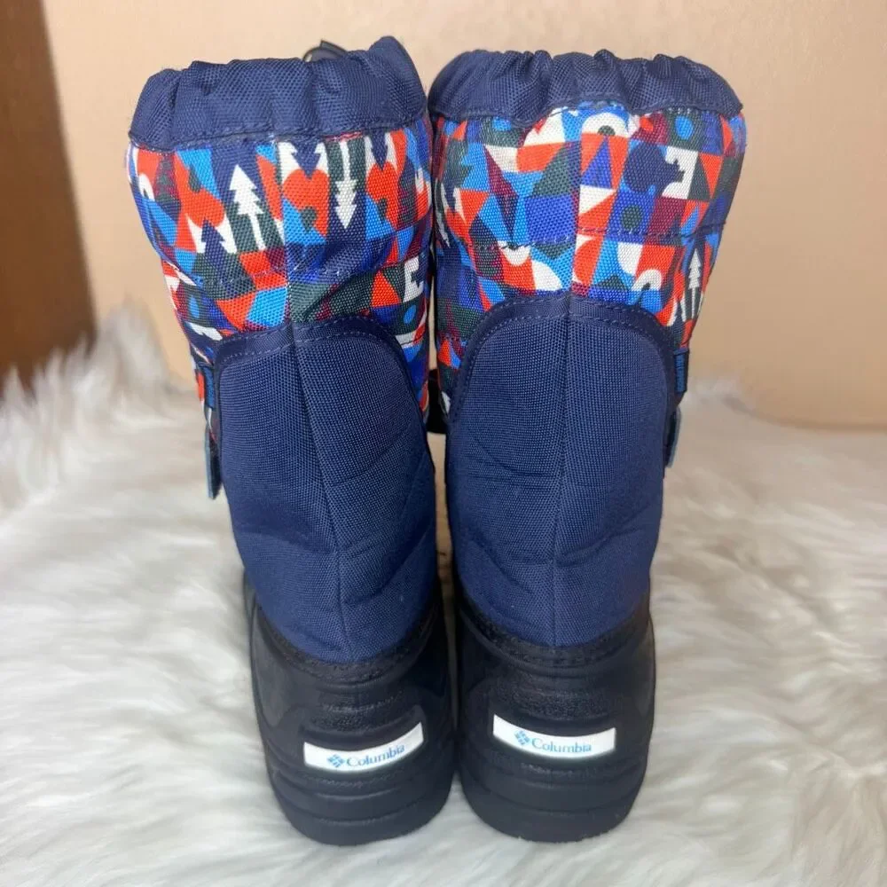 Columbia Powderbug Plus II Print Snow Boots Size 6